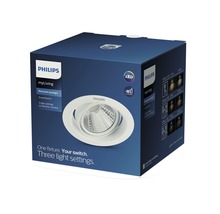 Spot LED încastrat Pomeron 5W 350 lumeni, 4000K variabil, Ø90 mm, alb