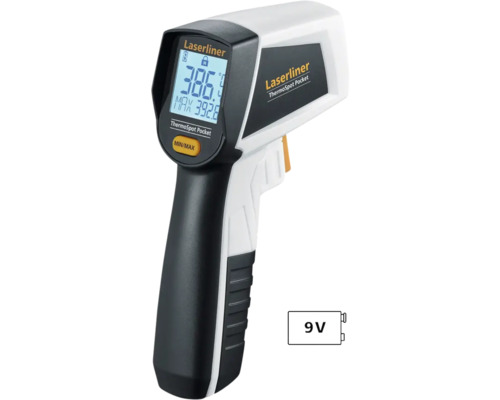 Dispozitiv de măsurare a temperaturii Laserliner cu infraroșu