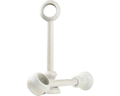 Suport tijă cortină din lemn