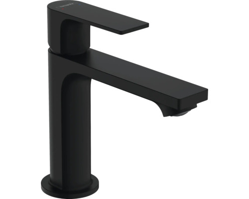 Baterie lavoar monocomandă hansgrohe Rebris E 110 negru mat