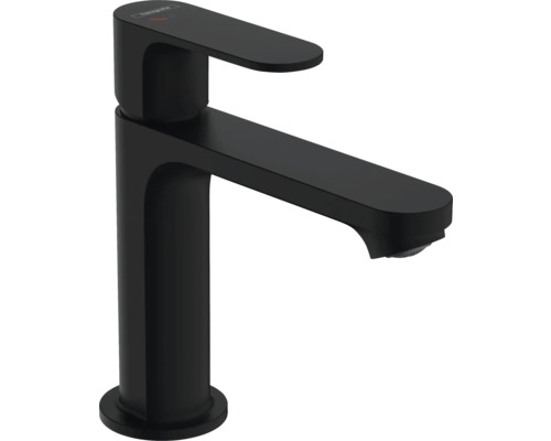 Baterie lavoar monocomandă hansgrohe Rebris S 110 negru mat