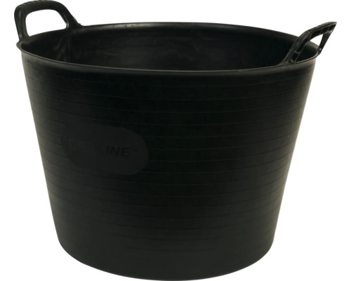 Coș grădină GRIPLINE plastic 42 l negru | HORNBACH