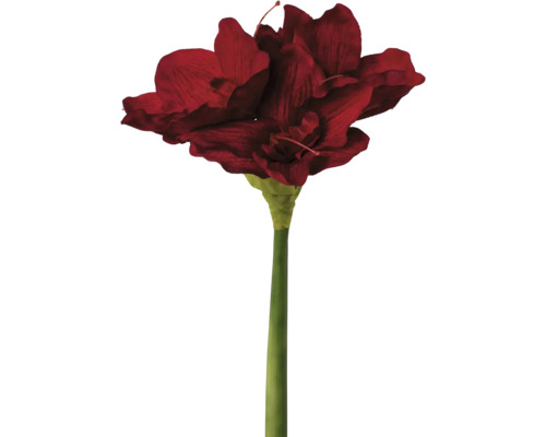 Floare artificială Amaryllis H 66 cm roșu