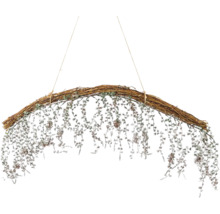 Lumină suspendată decorativă cu ramuri și plante