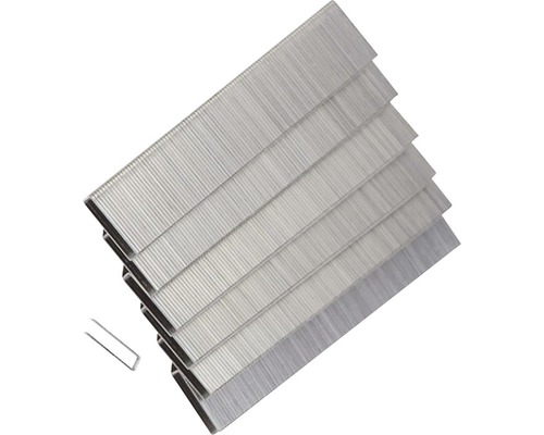 Capse zincate Stanley 5,7x16 mm pentru capsator pneumatic, pachet 1000 bucăți Cuie în bandă pentru aparate de bătut cuie