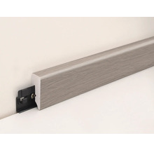 Plintă PVC 2400x38,5x15 mm KU48L gris clair-thumb-2
