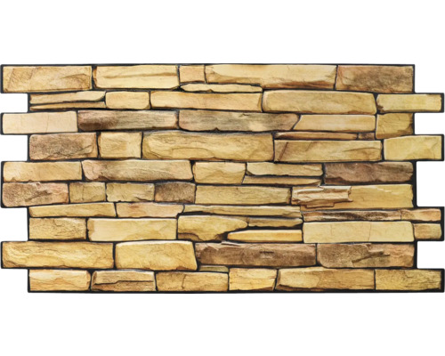 Panou decorativ PVC Slate Sand 98x48 cm Panou decorativ PVC Slate Sand 98x48 cm