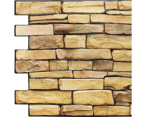 Panou de perete cu aspect de piatră