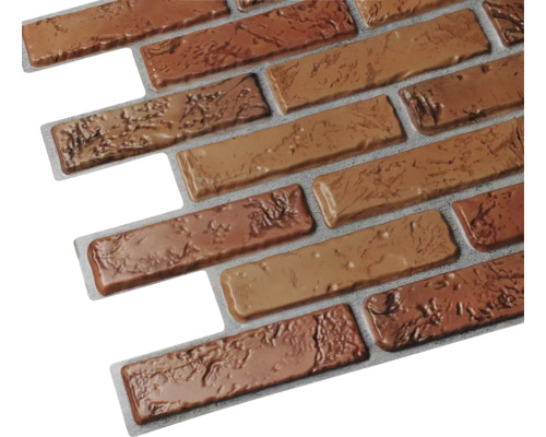 Panou decorativ cu aspect de cărămidă pentru decorarea pereților