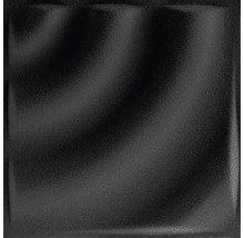 Panou decorativ pâslă 3D-Felt Wave negru 40x40 cm