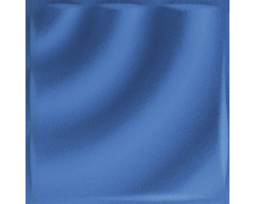Panou decorativ pâslă 3D-Felt Wave albastru 40x40 cm
