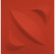 Panou decorativ pâslă 3D-Felt Orion roșu 40x40 cm
