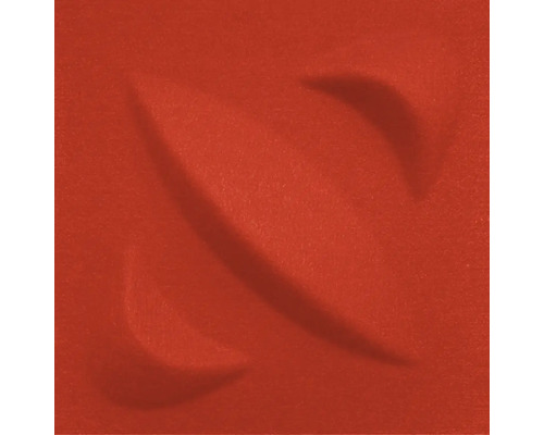 Panou decorativ pâslă 3D-Felt Orion roșu 40x40 cm Logo Dota 2