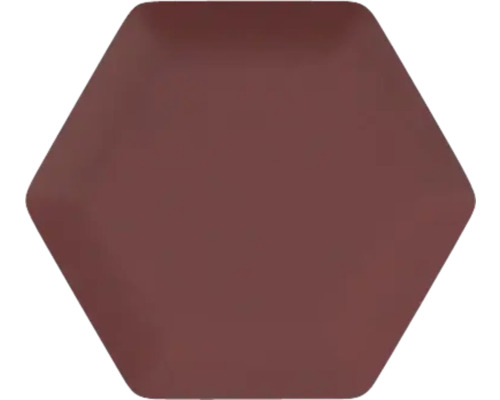 Panou decorativ fonoabsorbant pâslă Decotouch hexagonal burgundy