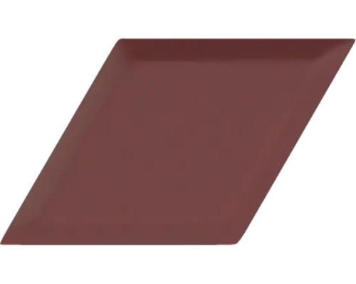 Panou decorativ fonoabsorbant pâslă Decotouch romb burgundy 30x30 cm