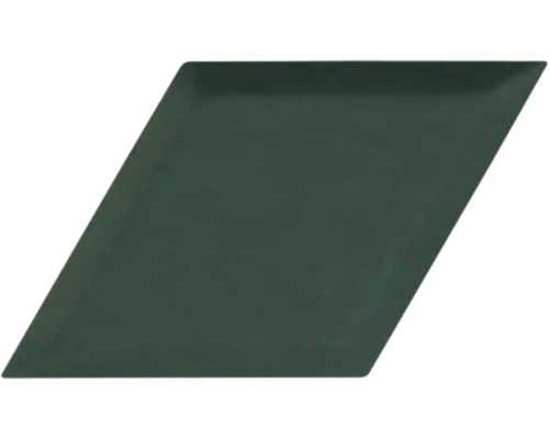 Panou decorativ fonoabsorbant pâslă Decotouch romb verde închis 30x30 cm