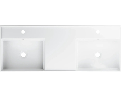 Blat de lavoar cu două chiuvete pentru baie