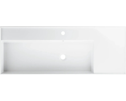 Blat de chiuvetă cu orificiu pentru robinet și preaplin