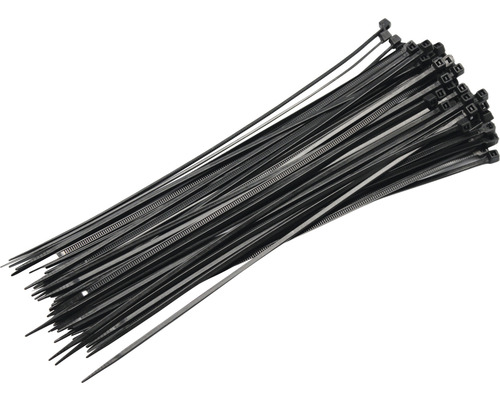 Pachet de bride de cablu negre