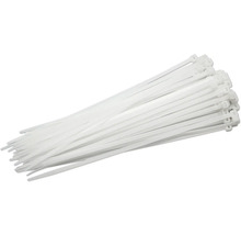 Colier plastic/șoricei prindere 4,8x250 mm, pachet 50 bucăți, transparent