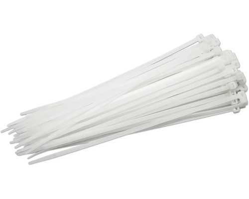 Set de bride albe din plastic