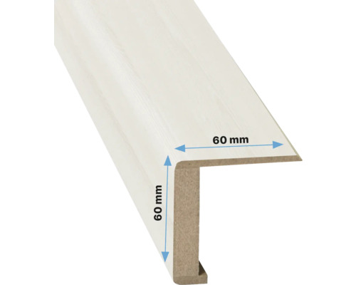Plintă, lățime 60 mm și înălțime 60 mm