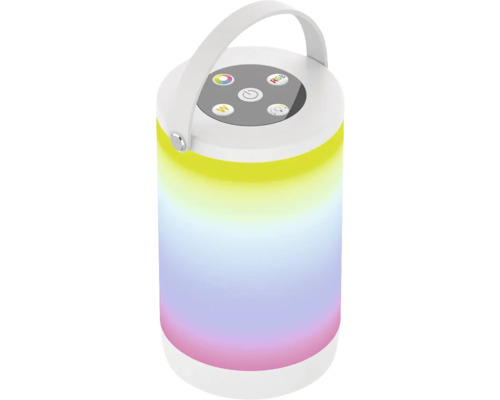 Lumină LED portabilă cu schimbare de culoare și mâner