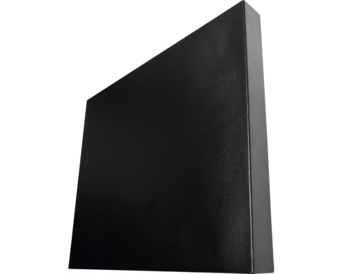 Cutie poștală neagră din oțel