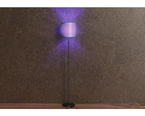 Lampă de podea pătrată cu model abstract pentru spații de locuit