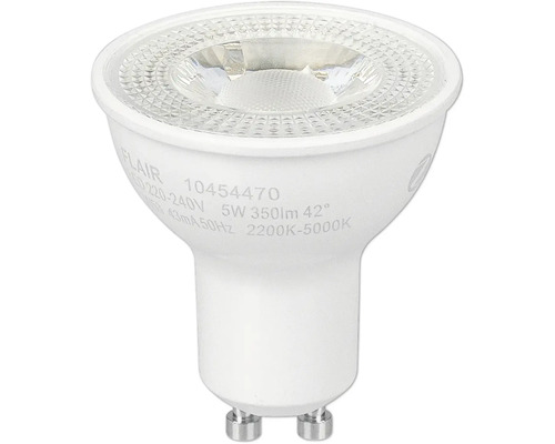 Bec LED variabil Flair Viyu GU10 5W 350 lumeni, conexiune Zigbee