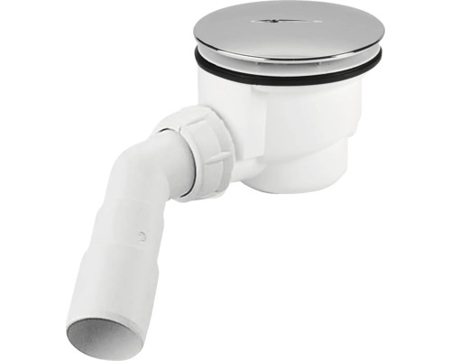 Sifon de duș cu capac cromat