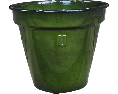 Mască ghiveci metal Upcycle Ø 14 cm H 12,5 cm gri verde | HORNBACH