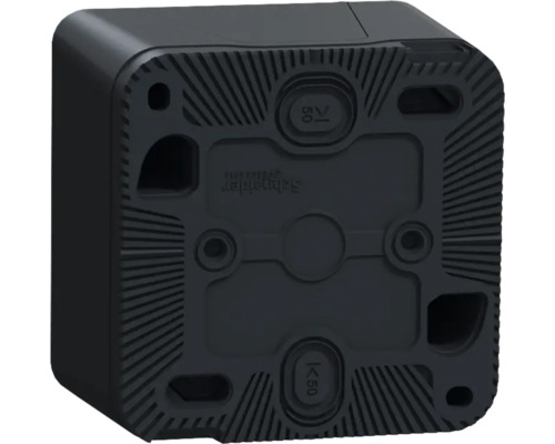 Logo Schneider Electric pe cutia de conexiuni a aparatului