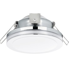 Spot încastrat din metal, cu formă rotundă și iluminare LED