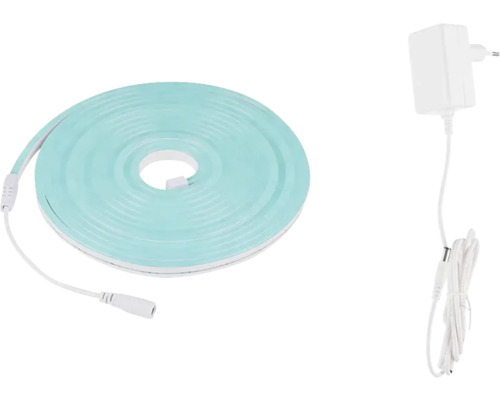 Lumină LED neon flexibilă cu alimentare