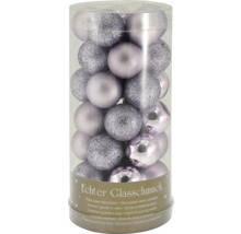 Set globuri de Crăciun din sticlă