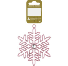 Fulgi de zăpadă ca articole de decorare cu agățătoare