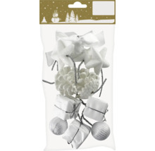 Pachet cu decorațiuni de pom de Crăciun în diferite forme