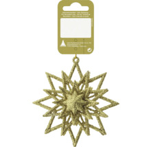 Stea aurie de agățat ca decorațiune