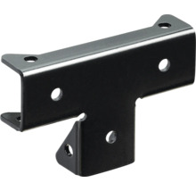 Conector de mobilă în formă de T cu găuri de fixare