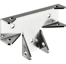 Conector de colț metalic cu găuri pentru fixare