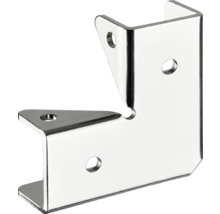 Conector unghiular din metal cu găuri de fixare