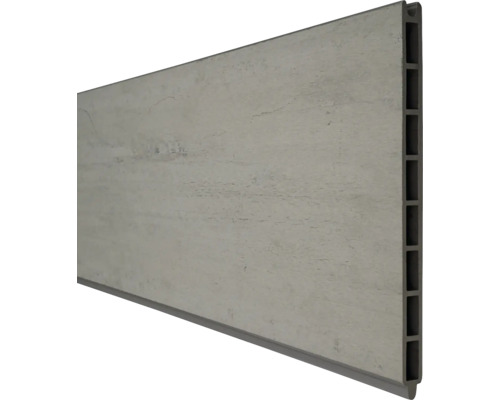 Profil GroJa Flex Grande 180x25 cm nisipiu Profil placare fațadă WPC