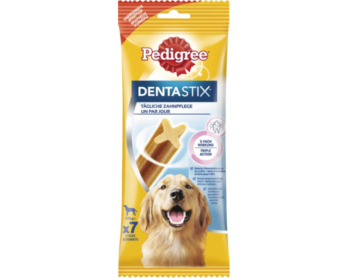 Snack pentru câini Pedigree Dentastix Talie Mare 7 buc.