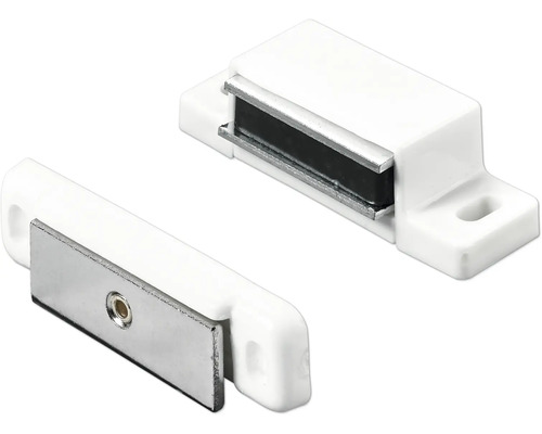 Două zăvoare magnetice albe