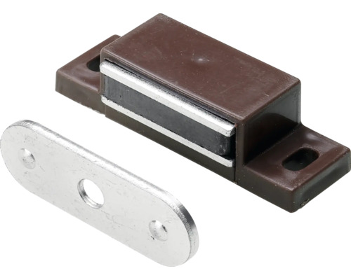 Magnet de prindere Hettich max. 4kg maro Închizătoare magnetică maro cu contraparte