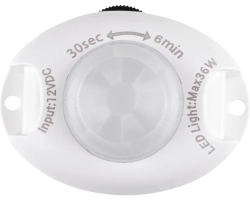 Senzor de mișcare pentru lumini LED cu temporizare reglabilă