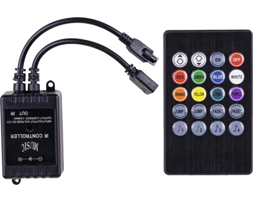 Telecomandă și controller QL Lighting pentru benzi LED RGB
