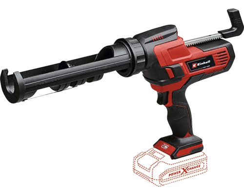 Pistol pentru silicon fără acumulator Einhell Power X-Change TE-SG 18/10 Li Pistol de cartuș cu acumulator Einhell