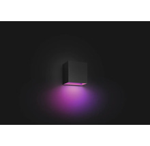 Lumină de perete pătrată cu efect de lumină violetă